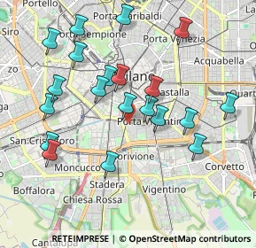Mappa Via Guglielmo Röntgen, 20136 Milano MI, Italia (1.952)