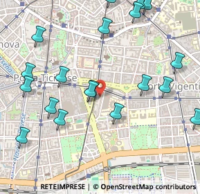 Mappa Via Guglielmo Röntgen, 20136 Milano MI, Italia (0.6425)