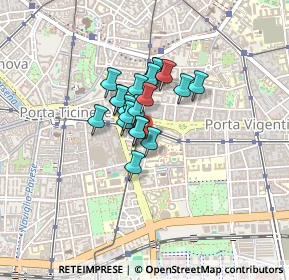 Mappa Via Guglielmo Röntgen, 20136 Milano MI, Italia (0.2455)