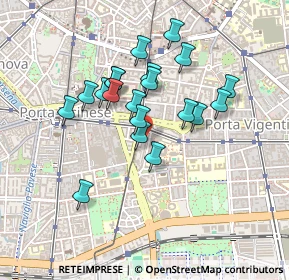 Mappa Via Guglielmo Röntgen, 20136 Milano MI, Italia (0.372)