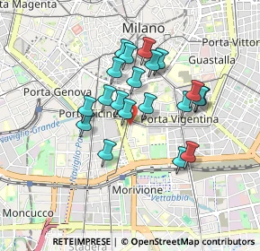 Mappa Via Guglielmo Röntgen, 20136 Milano MI, Italia (0.7145)