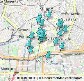 Mappa Via Guglielmo Röntgen, 20136 Milano MI, Italia (0.626)