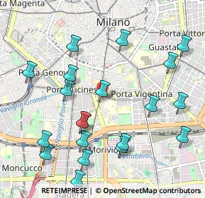 Mappa Via Guglielmo Röntgen, 20136 Milano MI, Italia (1.179)