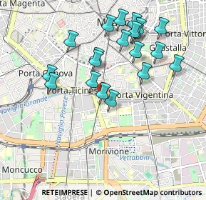 Mappa Via Guglielmo Röntgen, 20136 Milano MI, Italia (0.955)