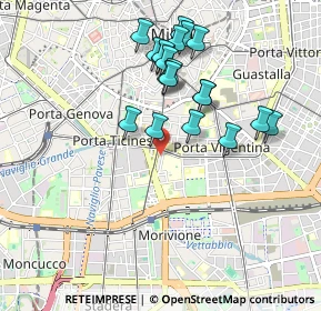 Mappa Via Guglielmo Röntgen, 20136 Milano MI, Italia (0.88)