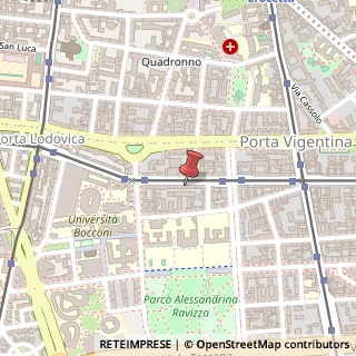 Mappa Viale Bligny, 42, 20136 Milano, Milano (Lombardia)