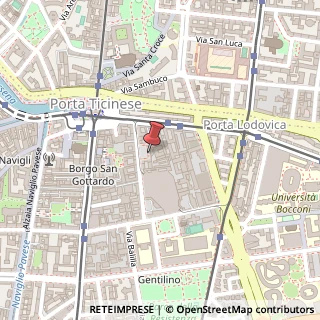 Mappa Via Pietro Custodi, 3, 20136 Milano, Milano (Lombardia)