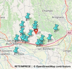 Mappa Via Tamellini, 37038 Soave VR, Italia (6.24063)