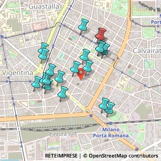 Mappa Via Lodovico Muratori, 20135 Milano MI, Italia (0.4445)