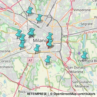 Mappa Via Lodovico Muratori, 20135 Milano MI, Italia (4.01167)