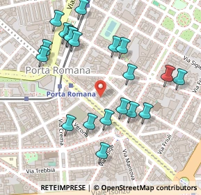 Mappa Corso Lodi, 20100 Milano MI, Italia (0.264)