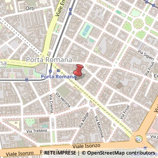 Mappa Corso Lodi, 9, 20100 Milano, Milano (Lombardia)