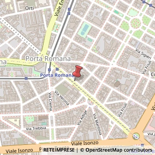 Mappa Corso Lodi,  11, 20135 Milano, Milano (Lombardia)