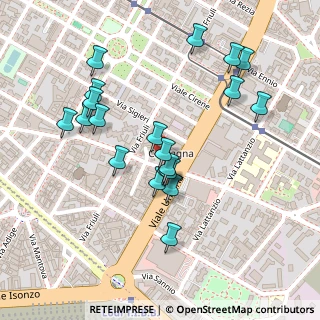 Mappa Via Muratori Lodovico, 20135 Milano MI, Italia (0.2315)