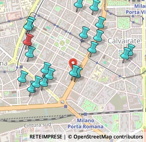 Mappa Via Muratori Lodovico, 20135 Milano MI, Italia (0.5555)