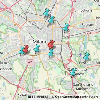 Mappa Via Ludovico Muratori, 20135 Milano MI, Italia (4.03182)