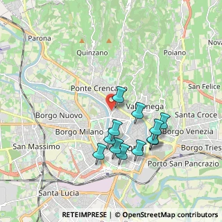 Mappa Via S. Camillo de Lellis, 37124 Verona VR, Italia (1.725)