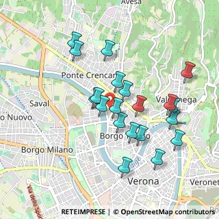 Mappa Via S. Camillo de Lellis, 37124 Verona VR, Italia (0.8695)