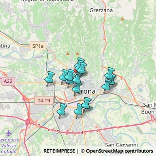 Mappa Via S. Camillo de Lellis, 37124 Verona VR, Italia (2.56588)