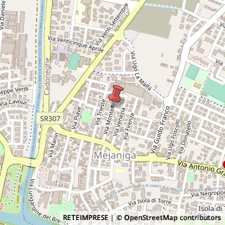 Mappa Via montello 1/e, 35010 Cadoneghe, Padova (Veneto)