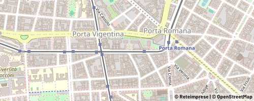 Mappa Milano
