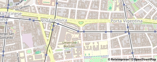 Mappa Milano