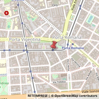 Mappa Viale Sabotino, 16, 20135 Milano, Milano (Lombardia)