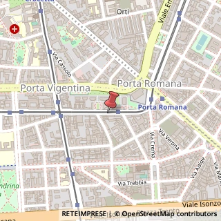 Mappa Viale Sabotino, 14, 20135 Milano, Milano (Lombardia)