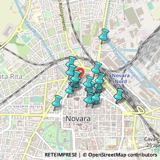 Mappa Via Solferino, 28100 Novara NO, Italia (0.308)