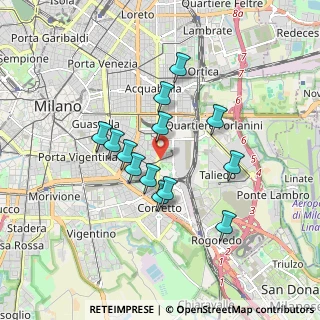 Mappa Piazzale Vincenzo Cuoco, 20137 Milano MI, Italia (1.45769)