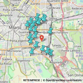 Mappa Piazzale Vincenzo Cuoco, 20137 Milano MI, Italia (1.5675)