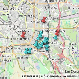 Mappa Piazzale Vincenzo Cuoco, 20137 Milano MI, Italia (1.22824)
