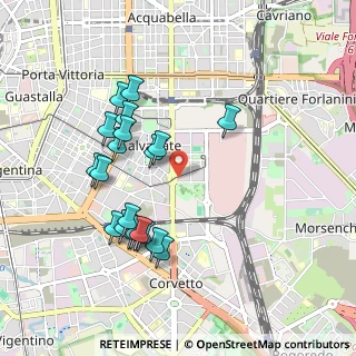 Mappa Piazzale Vincenzo Cuoco, 20137 Milano MI, Italia (0.9265)