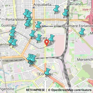 Mappa Piazzale Vincenzo Cuoco, 20137 Milano MI, Italia (1.26)