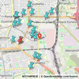 Mappa Piazzale Vincenzo Cuoco, 20137 Milano MI, Italia (1.2005)