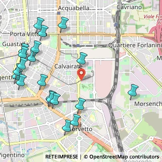 Mappa Piazzale Vincenzo Cuoco, 20137 Milano MI, Italia (1.371)