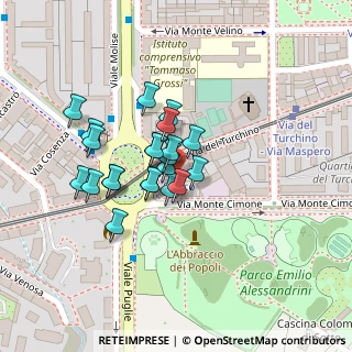 Mappa Piazzale Vincenzo Cuoco, 20137 Milano MI, Italia (0.07273)
