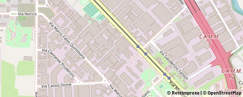 Mappa Milan