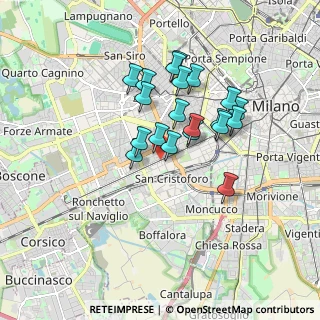 Mappa Angolo, 20146 Milano MI, Italia (1.4265)