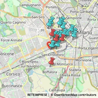 Mappa Angolo, 20146 Milano MI, Italia (1.4055)