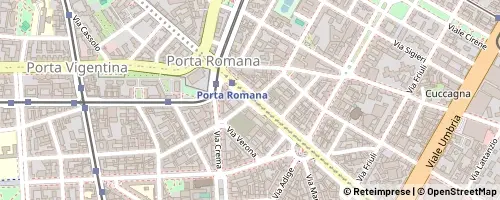 Mappa Mailand