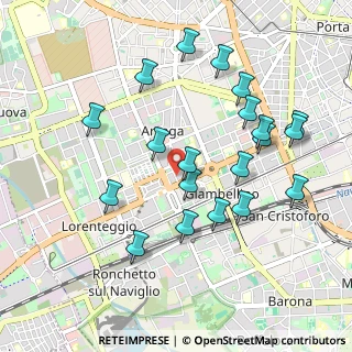 Mappa Via dei Fiordalisi, 20146 Milano MI, Italia (0.986)