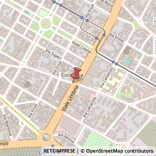Mappa Viale Umbria,  35, 20135 Milano, Milano (Lombardia)