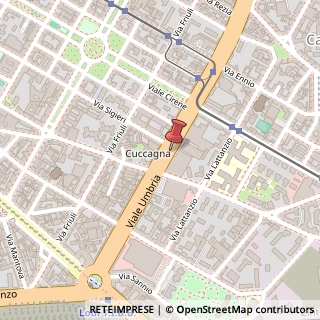Mappa Viale Umbria, 36, 20135 Milano, Milano (Lombardia)