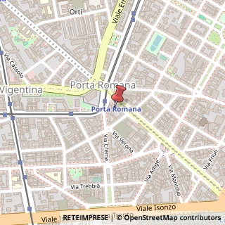 Mappa Corso Lodi, 2, 20135 Milano, Milano (Lombardia)
