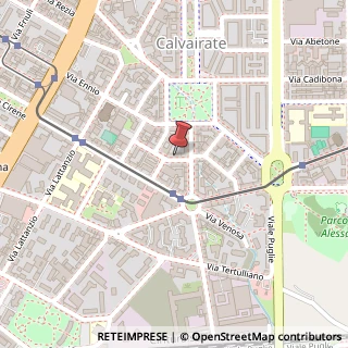 Mappa Via Gressoney, 9, 20137 Milano, Milano (Lombardia)