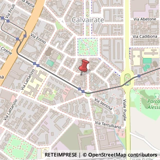 Mappa Via Gressoney, 10, 20137 Milano, Milano (Lombardia)