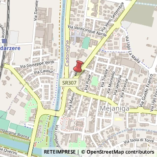 Mappa Via Guglielmo Marconi,  28, 35010 Cadoneghe, Padova (Veneto)