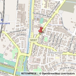 Mappa Via Guglielmo Marconi, 28 B, 35010 Cadoneghe, Padova (Veneto)
