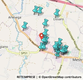 Mappa Via Alessandro Volta, 35030 Veggiano PD, Italia (0.858)